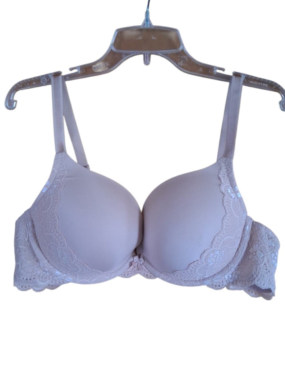 Torrid Curve Push Up Plunge Bra Nude Size 42B